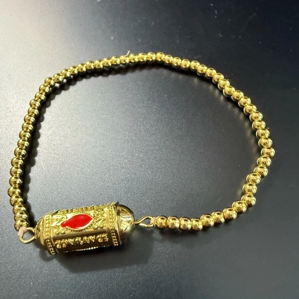 Lucky Eye Turkish Red Enamel Positive Energy Bracelet